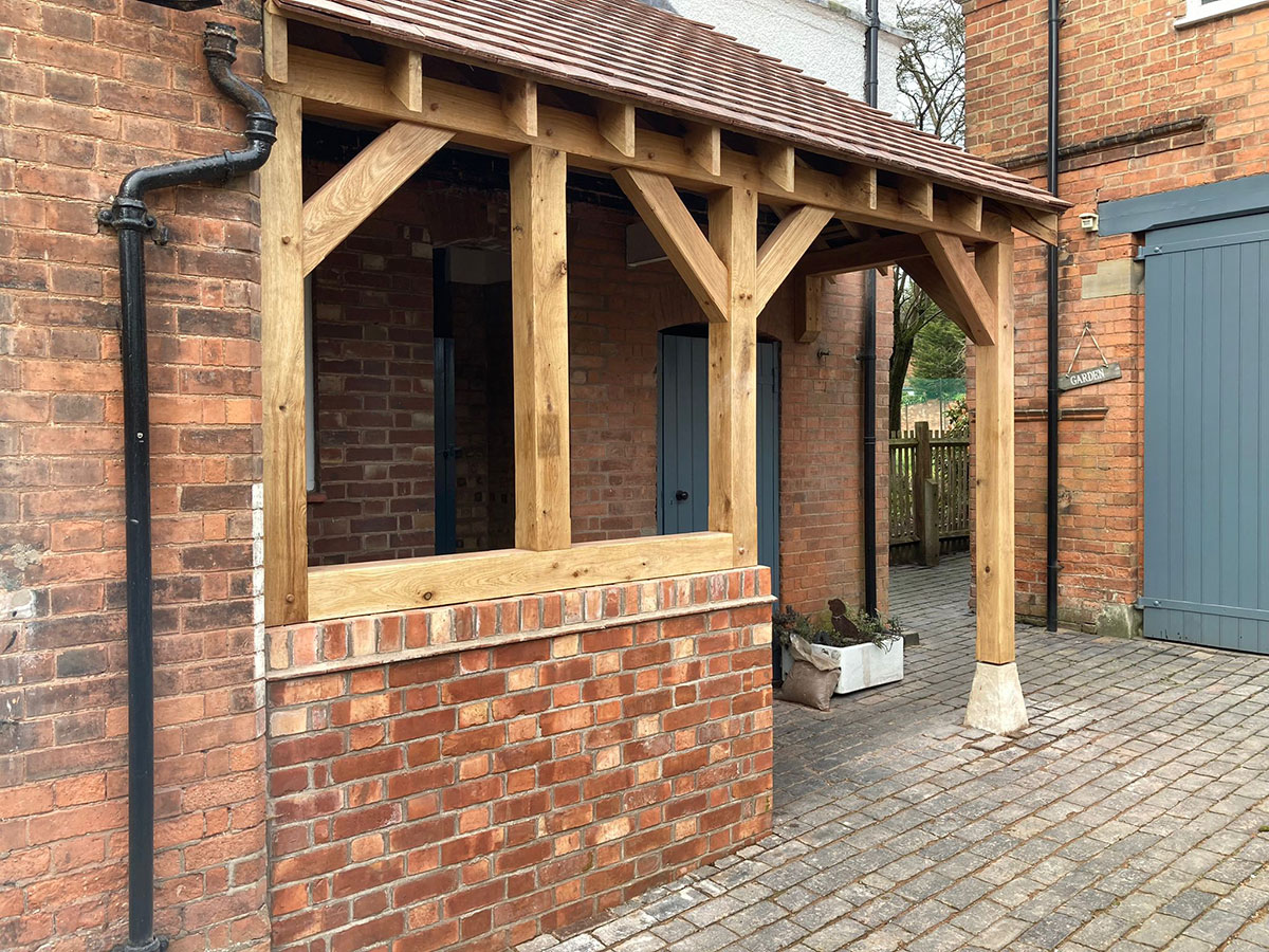 Oak Framed Porch